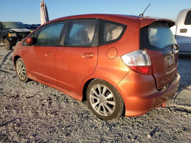 JHMGE8H57CC020729 - 2012 HONDA FIT SPORT ORANGE photo 2