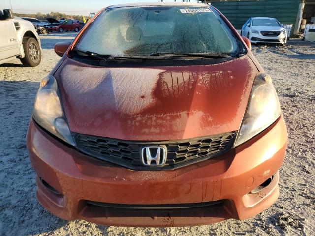 JHMGE8H57CC020729 - 2012 HONDA FIT SPORT ORANGE photo 5