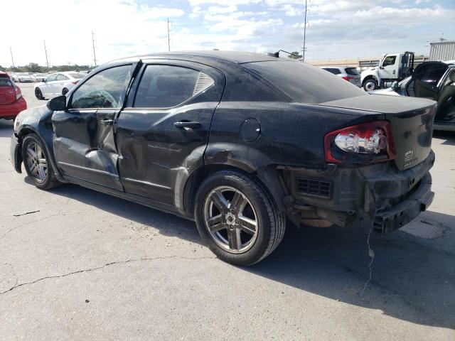 1C3CDZCB9CN182103 - 2012 DODGE AVENGER SXT BLACK photo 2