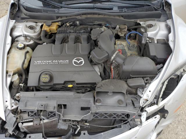 1YVHZ8CB5D5M11188 - 2013 MAZDA 6 GRAND TOURING SILVER photo 11