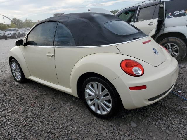 3VWRF31Y98M408398 - 2008 VOLKSWAGEN NEW BEETLE CONVERTIBLE SE CREAM photo 2