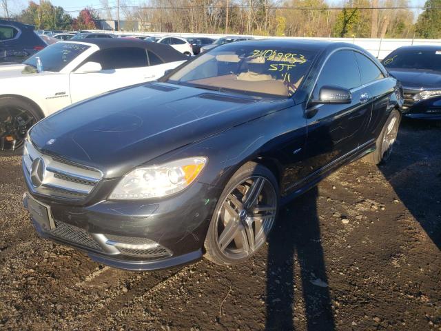 WDDEJ9EB8BA026902 - 2011 MERCEDES-BENZ CL 550 4MATIC BLACK photo 1