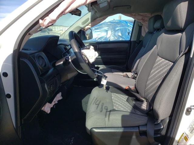 5TFRY5F13MX273749 - 2021 TOYOTA TUNDRA DOUBLE CAB SR/SR5 WHITE photo 7