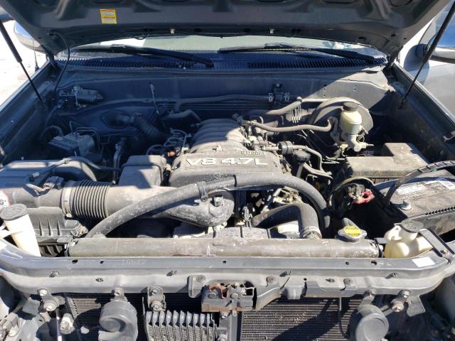 5TBRT34116S483662 - 2006 TOYOTA TUNDRA ACCESS CAB SR5 GRAY photo 11