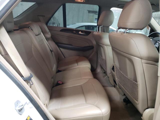 4JGDA5HBXEA313944 - 2014 MERCEDES-BENZ ML 350 4MATIC WHITE photo 10