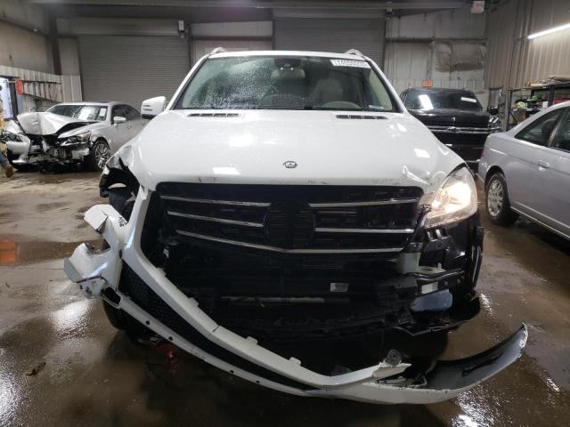 4JGDA5HBXEA313944 - 2014 MERCEDES-BENZ ML 350 4MATIC WHITE photo 5