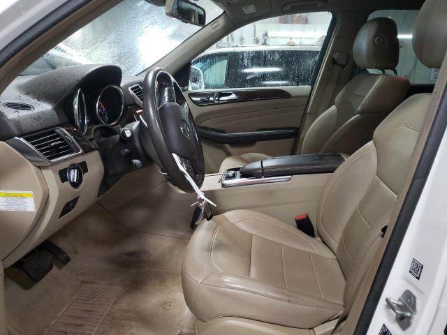 4JGDA5HBXEA313944 - 2014 MERCEDES-BENZ ML 350 4MATIC WHITE photo 7