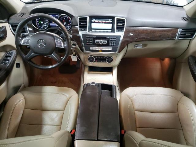 4JGDA5HBXEA313944 - 2014 MERCEDES-BENZ ML 350 4MATIC WHITE photo 8