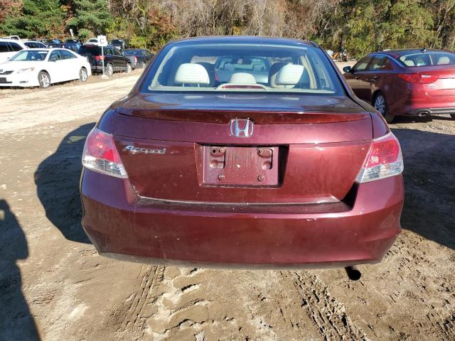 1HGCP26318A156593 - 2008 HONDA ACCORD LX RED photo 6