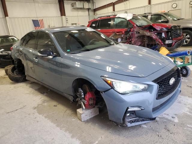 JN1FV7DR6MM880491 - 2021 INFINITI Q50 RED SPORT 400 BLUE photo 4