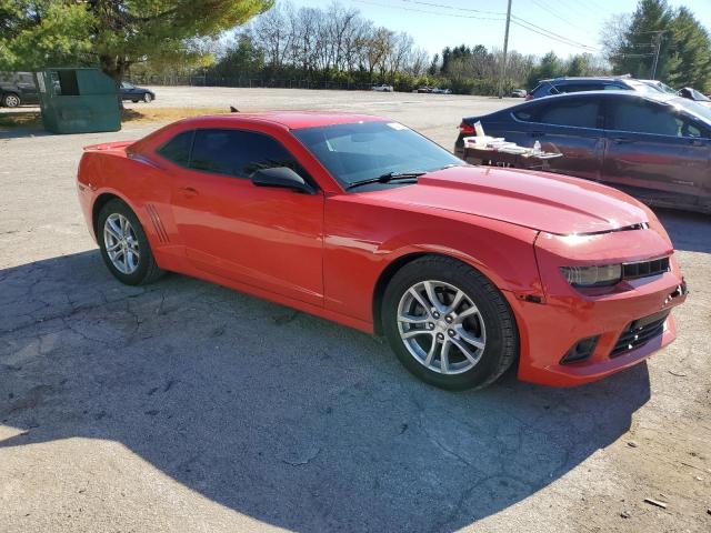 2G1FE1E3XE9241641 - 2014 CHEVROLET CAMARO LS RED photo 4