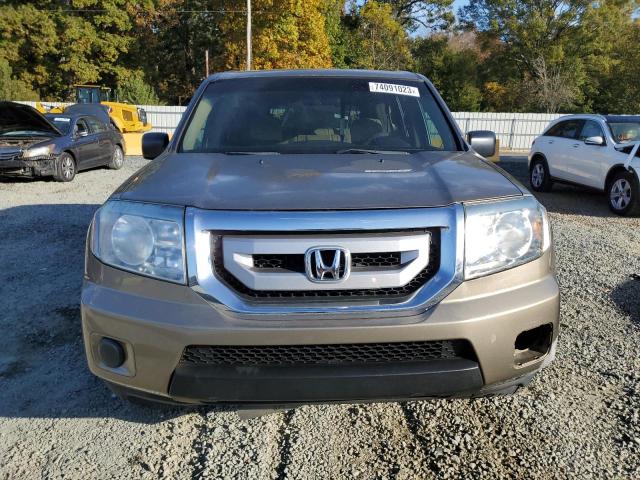 5FNYF3H28BB055275 - 2011 HONDA PILOT LX GOLD photo 5