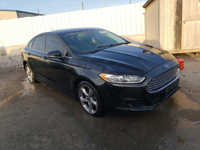 3FA6P0H70FR117857 - 2015 FORD FUSION SE BLACK photo 4