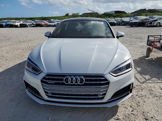 WAUENCF51JA054895 - 2018 AUDI A5 PREMIUM PLUS S-LINE WHITE photo 5