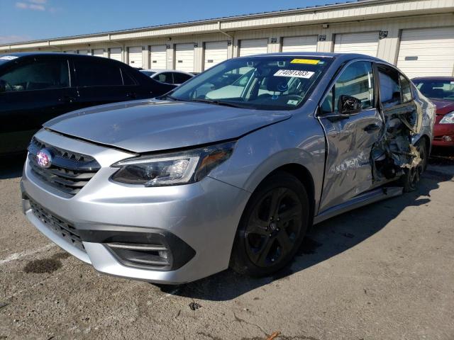 4S3BWAF65L3005884 - 2020 SUBARU LEGACY SPORT SILVER photo 1