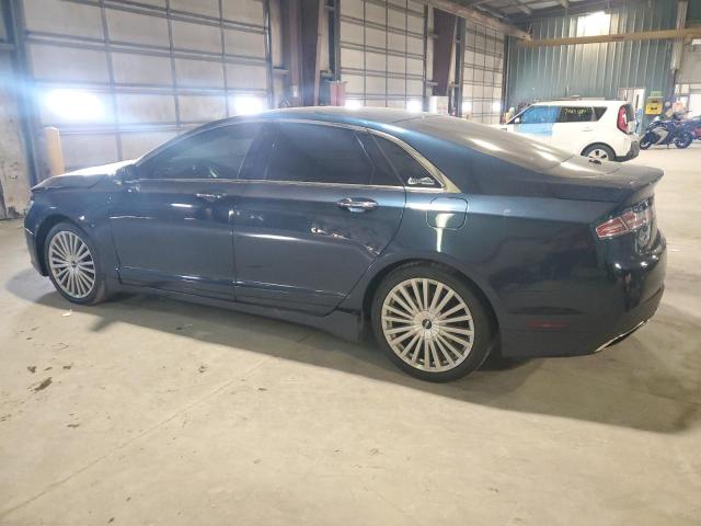 3LN6L5FCXHR624511 - 2017 LINCOLN MKZ RESERVE BLUE photo 2