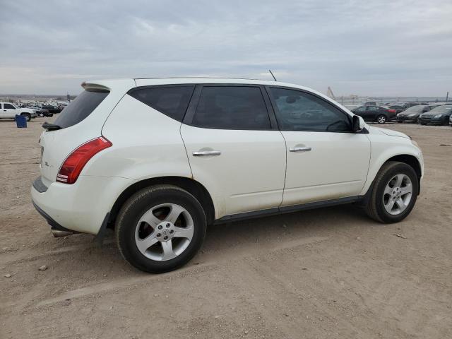 JN8AZ08W33W217194 - 2003 NISSAN MURANO SL WHITE photo 3