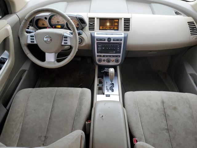 JN8AZ08W33W217194 - 2003 NISSAN MURANO SL WHITE photo 8