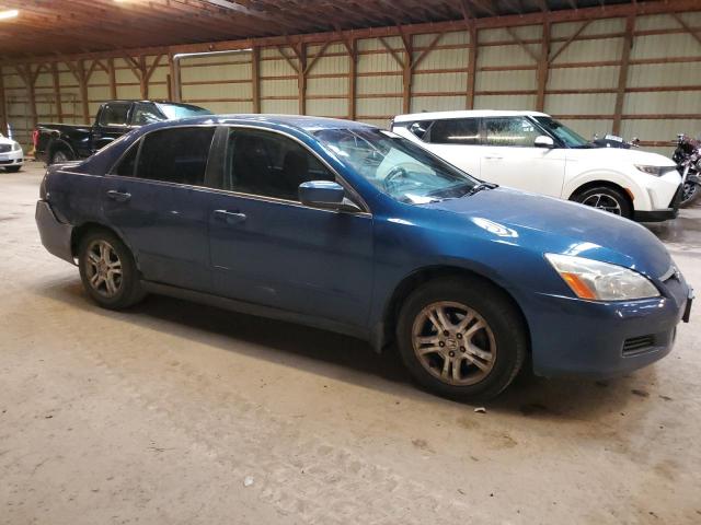 1HGCM56396A813177 - 2006 HONDA ACCORD SE BLUE photo 4