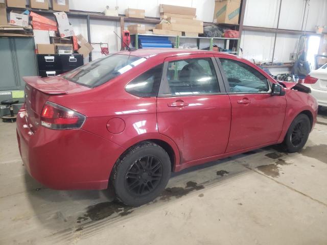 1FAHP3GN6BW191429 - 2011 FORD FOCUS SES RED photo 3