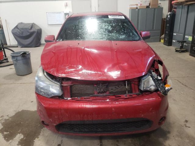 1FAHP3GN6BW191429 - 2011 FORD FOCUS SES RED photo 5