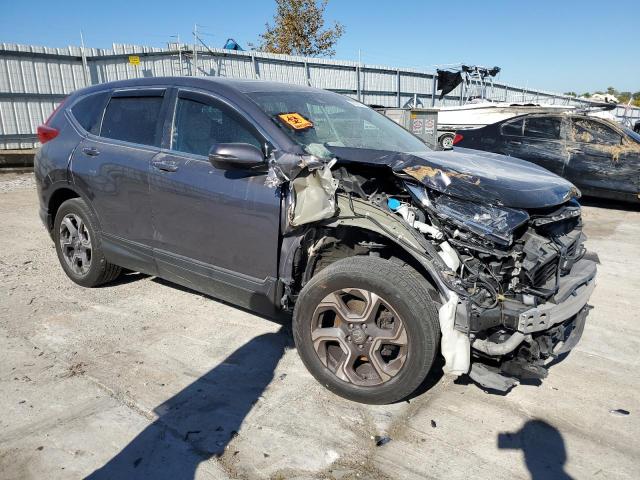 7FARW2H59JE005237 - 2018 HONDA CR-V EX GRAY photo 4