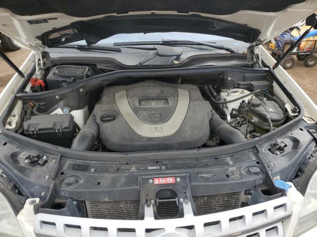 4JGBB8GB3BA674239 - 2011 MERCEDES-BENZ ML 350 4MATIC WHITE photo 12