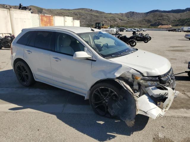 2FMDK3G96DBC22771 - 2013 FORD EDGE SE WHITE photo 4