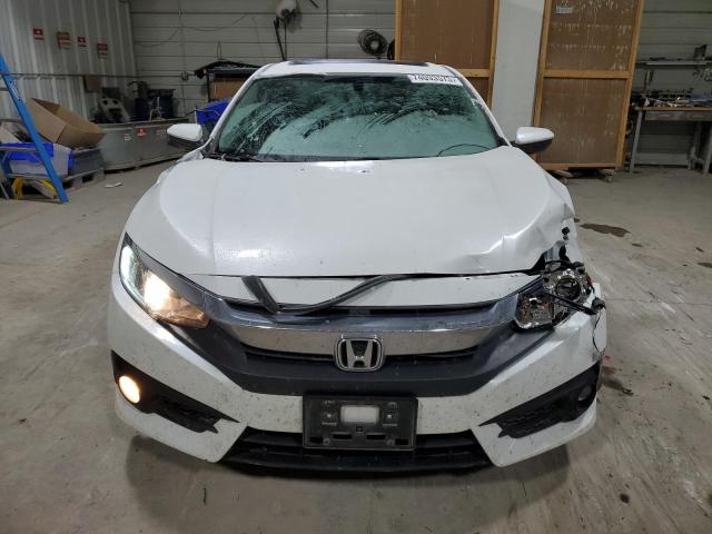 19XFC1F3XJE003778 - 2018 HONDA CIVIC EX WHITE photo 5