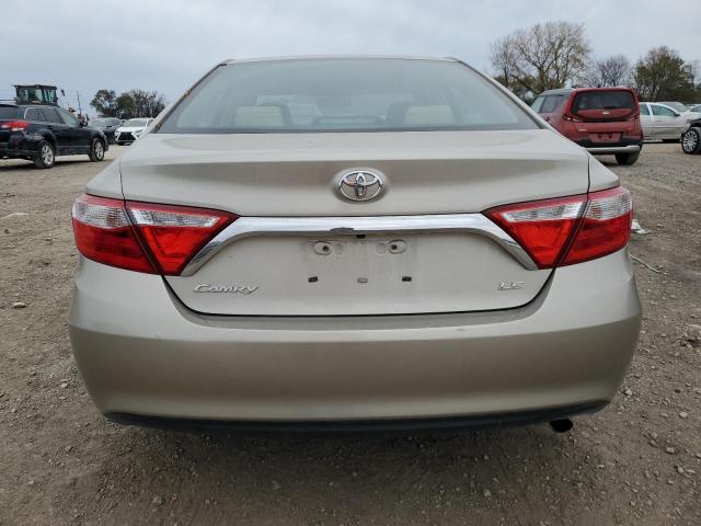 4T4BF1FK7GR553366 - 2016 TOYOTA CAMRY LE BEIGE photo 6