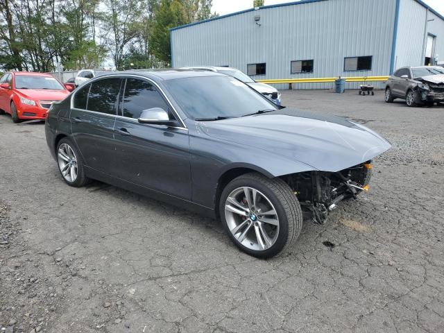 WBA8F1C50JK898343 - 2018 BMW 328 D XDRIVE GRAY photo 4