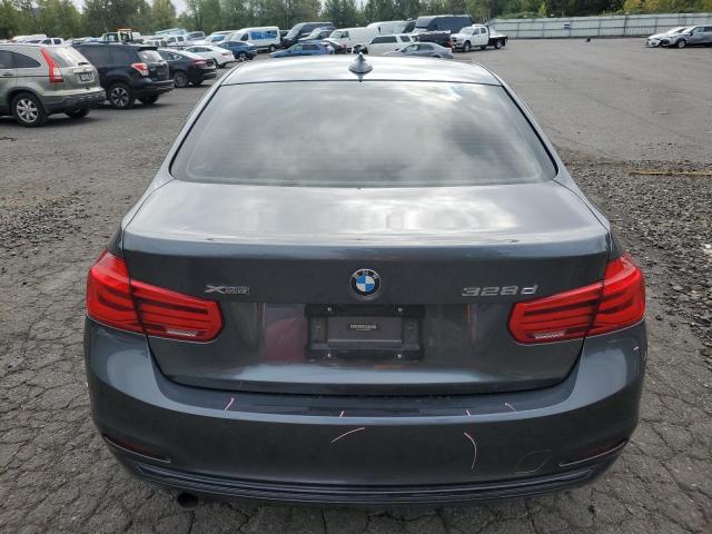 WBA8F1C50JK898343 - 2018 BMW 328 D XDRIVE GRAY photo 6