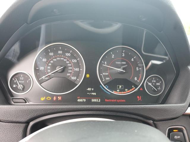 WBA8F1C50JK898343 - 2018 BMW 328 D XDRIVE GRAY photo 9