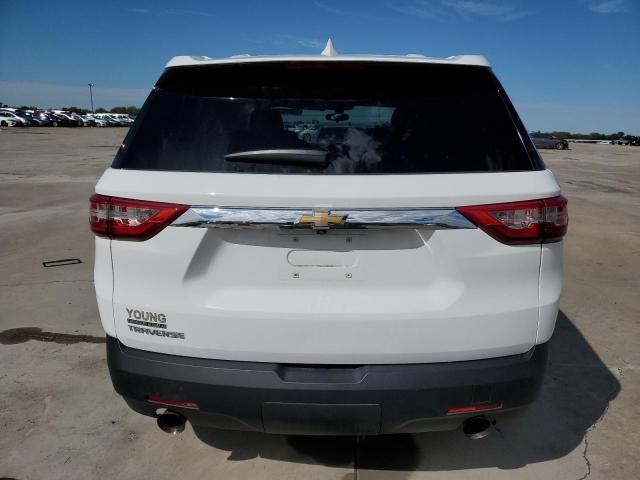 1GNERFKW0LJ303043 - 2020 CHEVROLET TRAVERSE LS WHITE photo 6