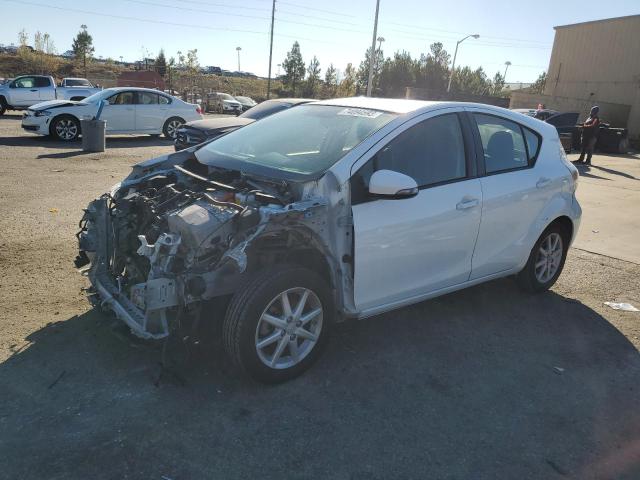 JTDKDTB38C1503845 - 2012 TOYOTA PRIUS C WHITE photo 1