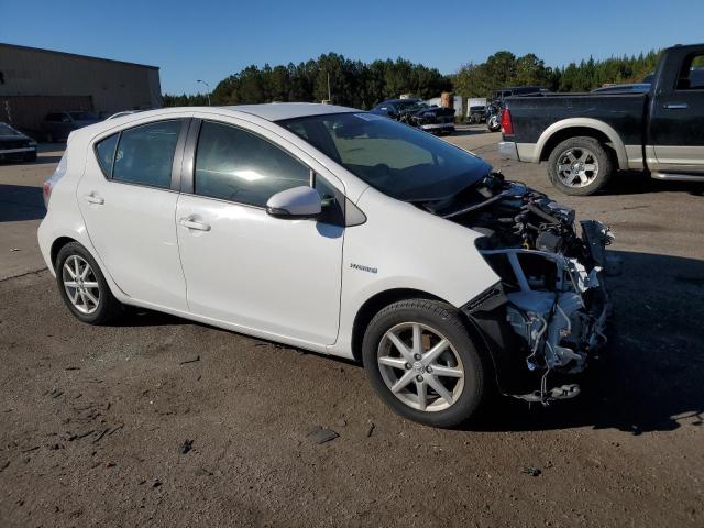 JTDKDTB38C1503845 - 2012 TOYOTA PRIUS C WHITE photo 4