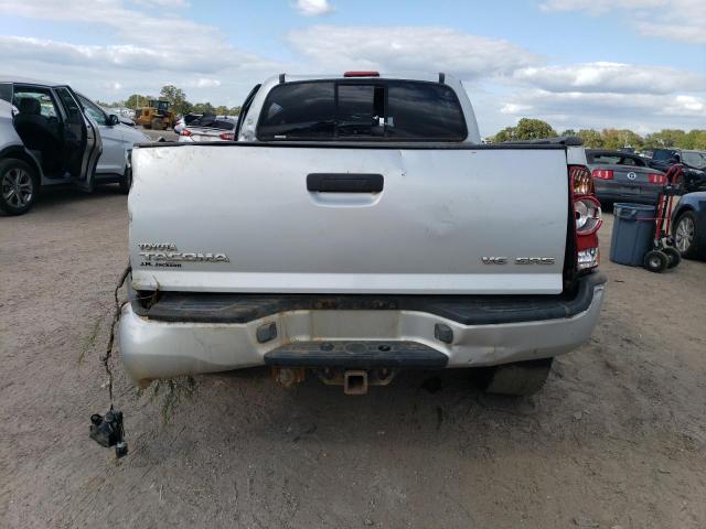 3TMMU52N06M002350 - 2006 TOYOTA TACOMA DOUBLE CAB LONG BED SILVER photo 6