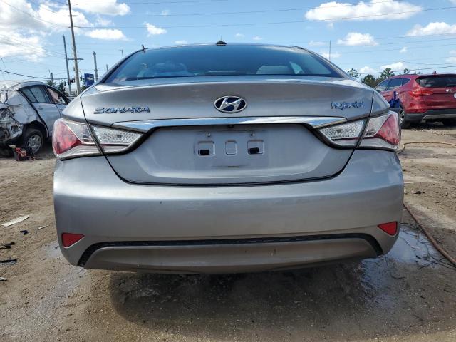 KMHEC4A4XEA112369 - 2014 HYUNDAI SONATA HYBRID SILVER photo 6