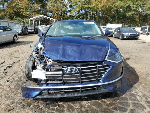 5NPEG4JA9MH119576 - 2021 HYUNDAI SONATA SE BLUE photo 5