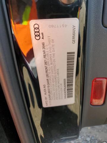 WAUC4CF5XJA060009 - 2018 AUDI S5 PRESTIGE 黑色 照片 13