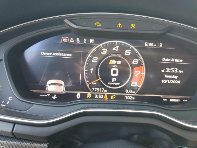 WAUC4CF5XJA060009 - 2018 AUDI S5 PRESTIGE 黑色 照片 9