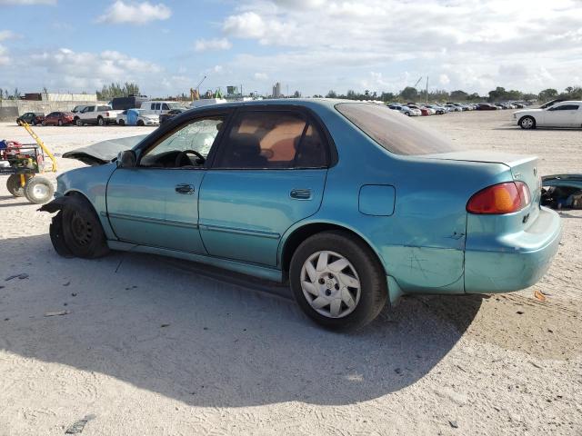 1NXBR12E6XZ201980 - 1999 TOYOTA COROLLA VE TURQUOISE photo 2