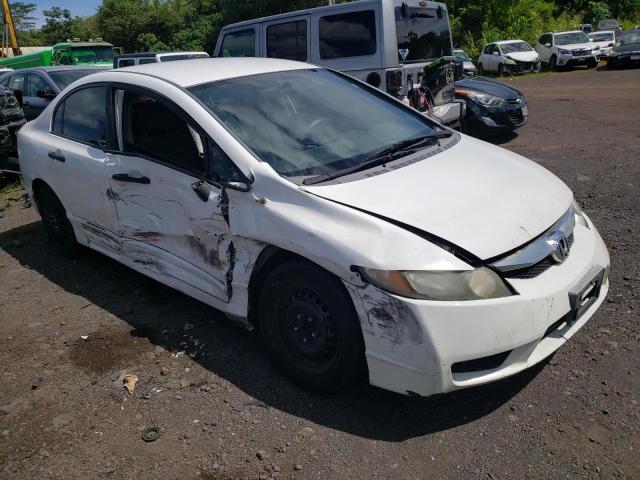 2HGFA16379H339685 - 2009 HONDA CIVIC VP WHITE photo 4