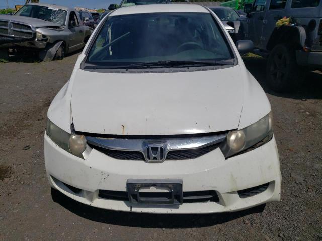 2HGFA16379H339685 - 2009 HONDA CIVIC VP WHITE photo 5