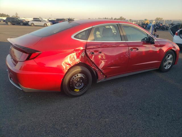 5NPEG4JA8MH113557 - 2021 HYUNDAI SONATA SE RED photo 3