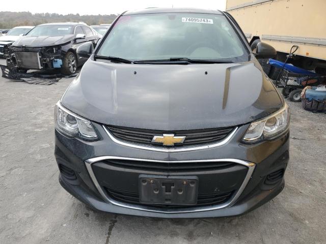 1G1JD5SHXH4170016 - 2017 CHEVROLET SONIC LT GRAY photo 5