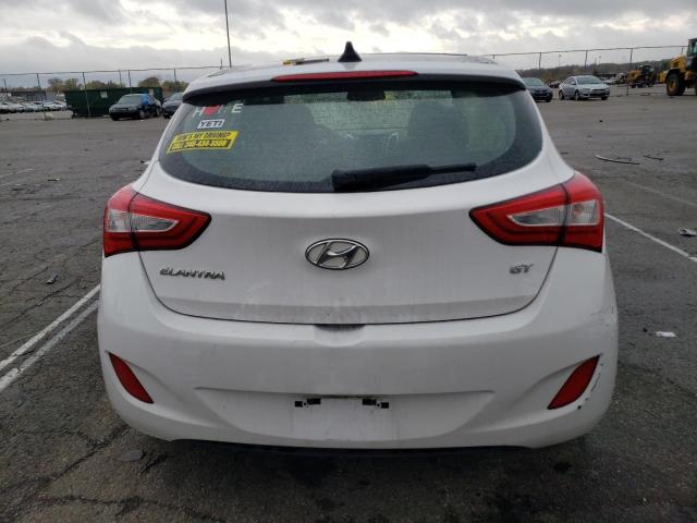 KMHD35LHXEU189128 - 2014 HYUNDAI ELANTRA GT WHITE photo 6