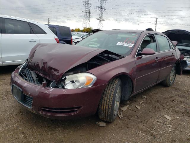 2G1WT58N979268522 - 2007 CHEVROLET IMPALA 4D LT BURGUNDY photo 1