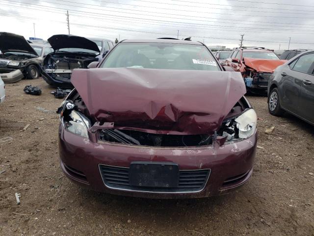 2G1WT58N979268522 - 2007 CHEVROLET IMPALA 4D LT BURGUNDY photo 5