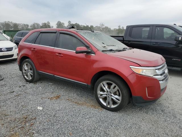 2FMDK3KC4BBB13130 - 2011 FORD EDGE LIMITED BURGUNDY photo 4